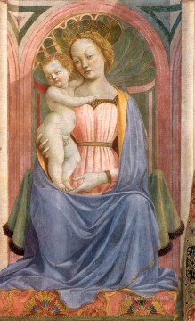  santos pintura - La Virgen y el Niño con los Santos3 Renacimiento Domenico Veneziano